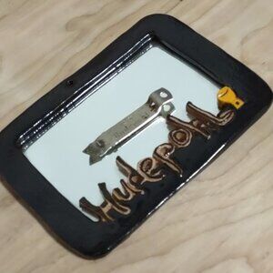 1970s Vintage Hudepohl Beer Cincinnati Ohio Mirror & Bottle Opener Breweriana